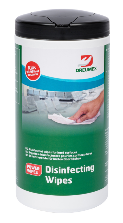 Dreumex Disinfecting Wipes dezinfekčné utierky 80ks/bal