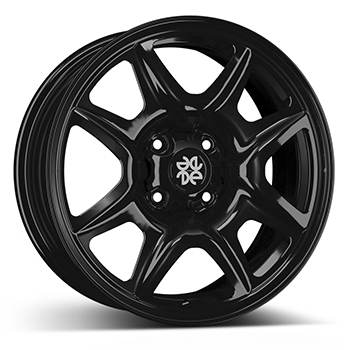 Plechový disk ERION 04 black Electric 200100B 6,5x16 4x100 (60) ET32