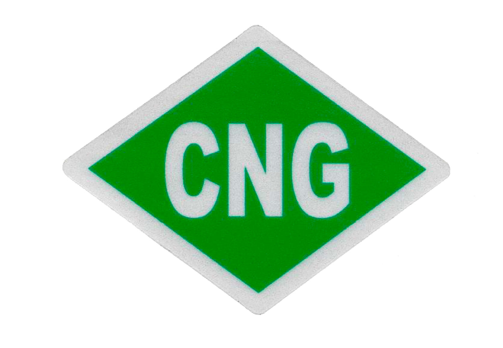 Samolepka pre označenie vozidiel používajúcich CNG.