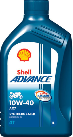 Shell Advance 4T AX7 10W-40 1L
