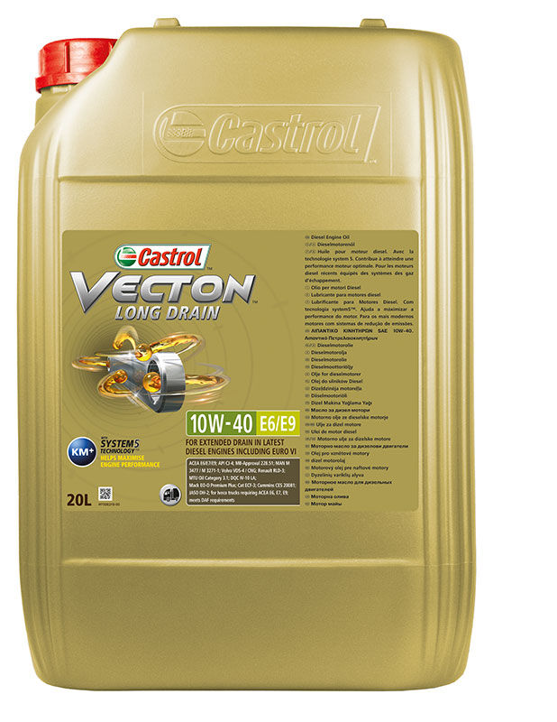 Castrol Vecton Long Drain 10W-30 E6/E9 20L