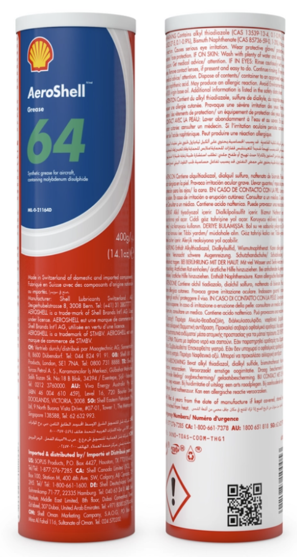 Shell AeroShell Grease 64 – 400g