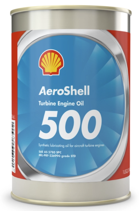 Shell AeroShell Turbine Engine Oil 500 – 0,946L (1QT)