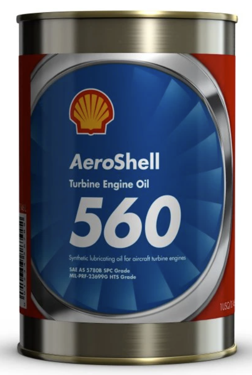 Shell AeroShell Turbine Engine Oil 560 – 0,946L (1QT)