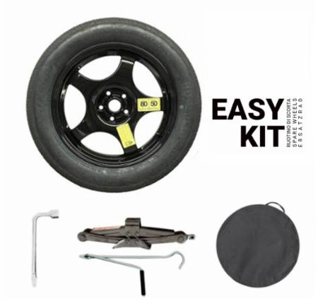 Dojazdové koleso Hliník 4x18 5x120 (64,1) ET0, 155/85 R18