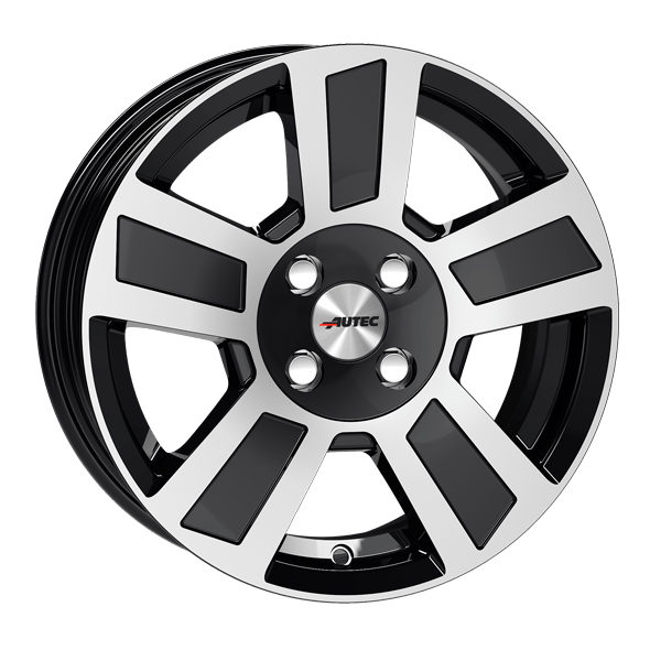 Disk Autec Tigris Black polished 6x17 5x112 (66,6) ET30