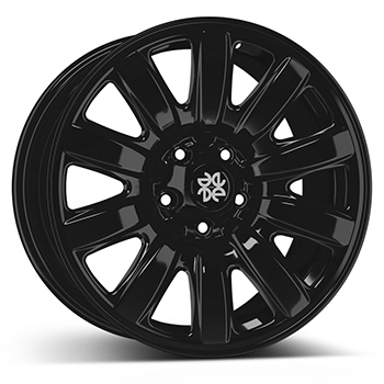 Plechový disk ERION 03 black Electric 202402B 7x17 5x112 (66,5) ET44