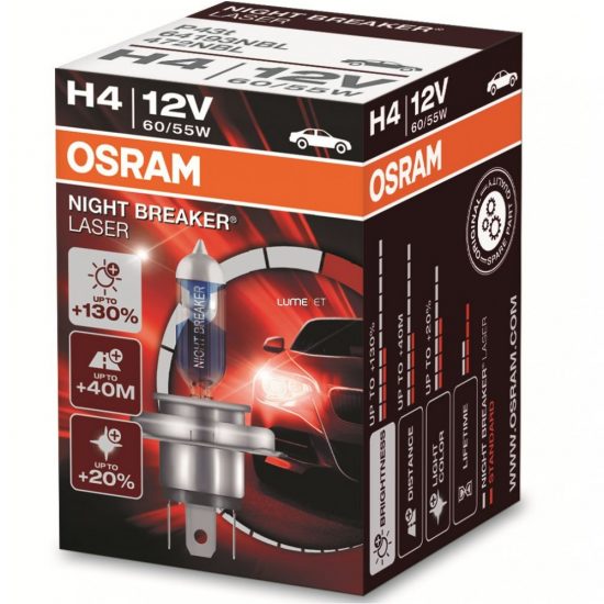 Osram Night Breaker Laser H4 +130% krabičkové balenie