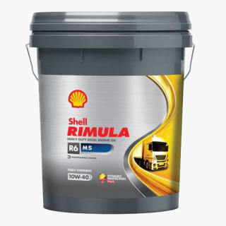 Shell Rimula R6 MS 10W-40 20L