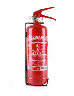 Práškový hasiaci prístroj Červinka P2 Če 2kg